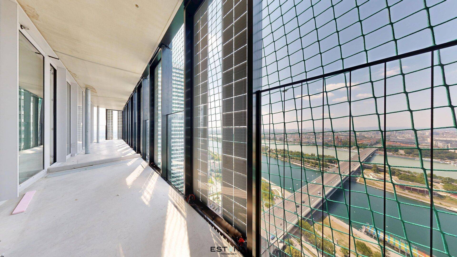 Exklusives Wohnen mit direktem Blick auf das Vienna International Centre – pohled 2