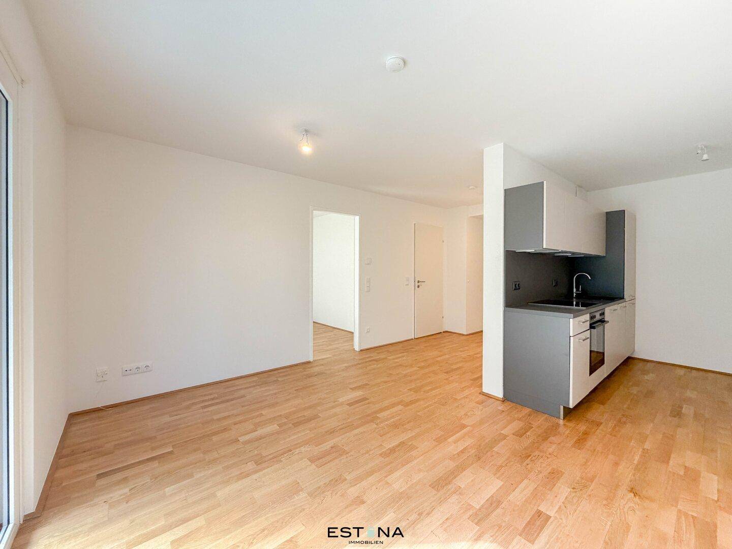 2-комнатная квартира с террасой, 45 м², Зиммеринг, Зиммеринг