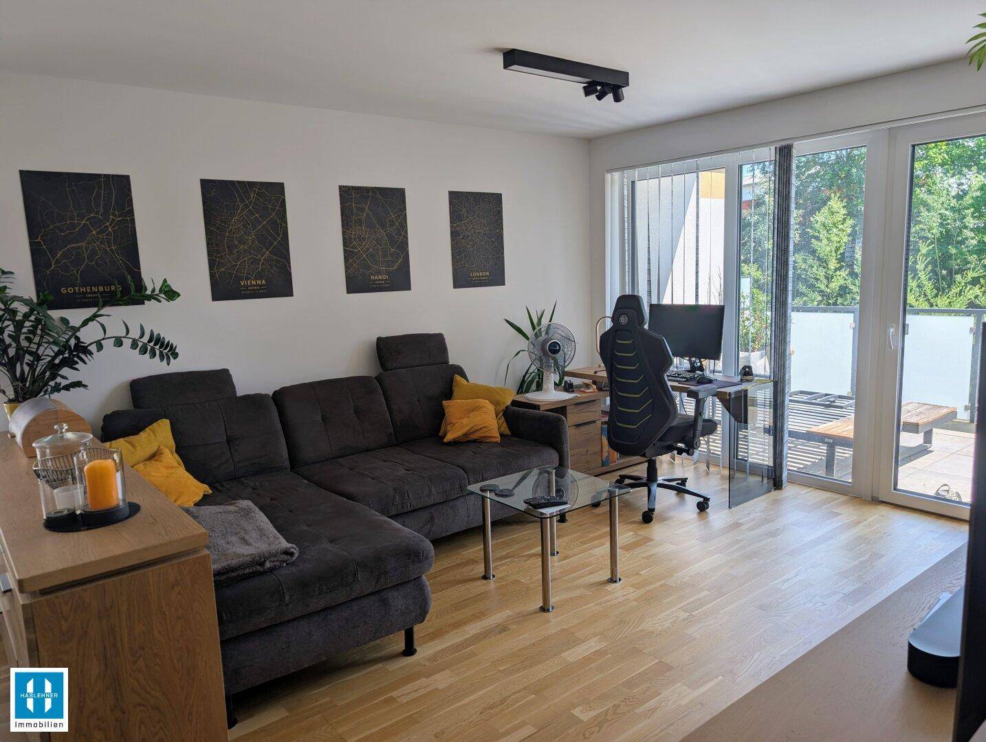 Wohnen nahe dem Stadtpark - sonnige, moderne 64,66m² Wohnung mit Balkon und TG Parkplatz - Ansicht 4