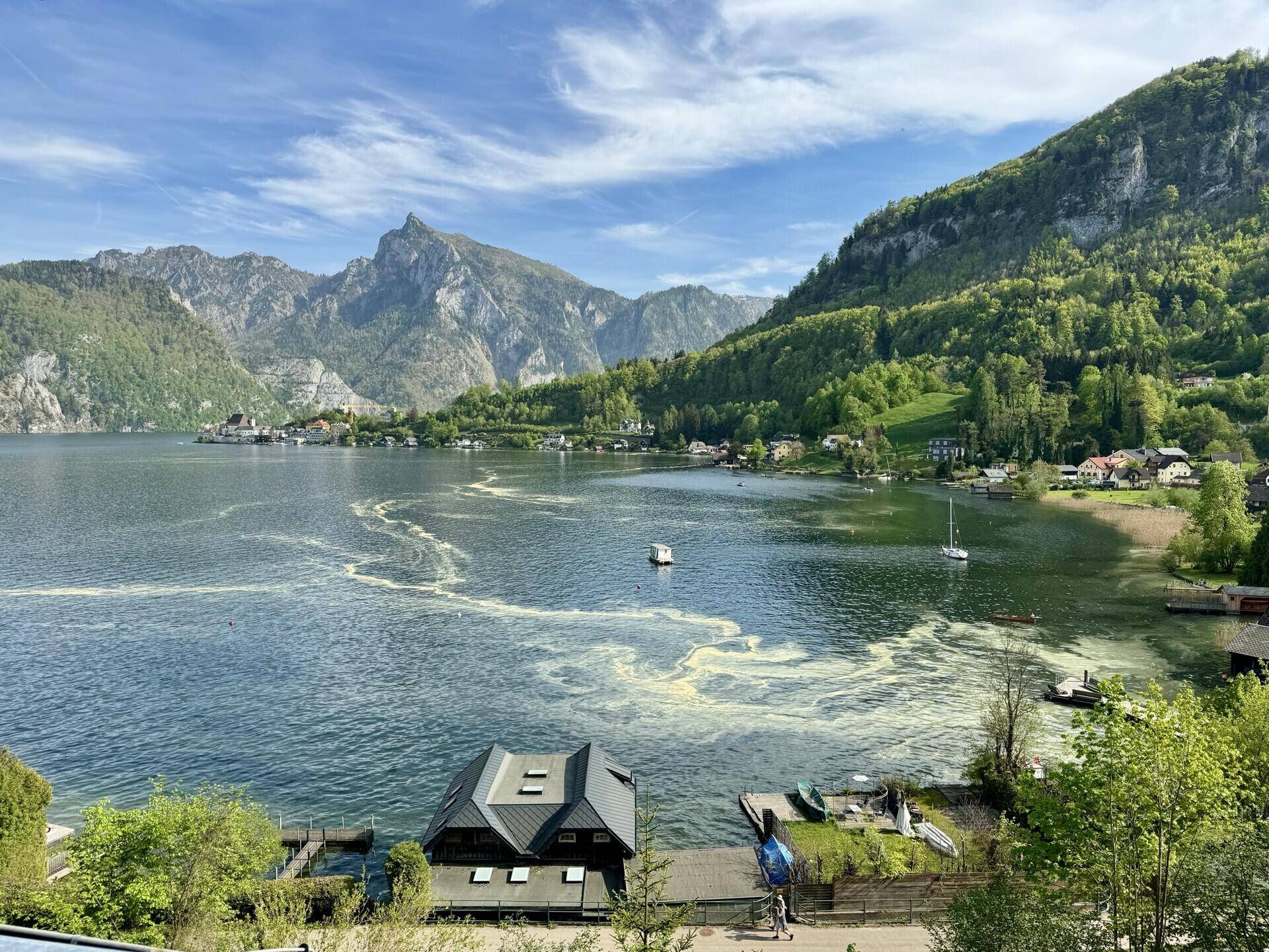 Ausblick auf den Traunsee