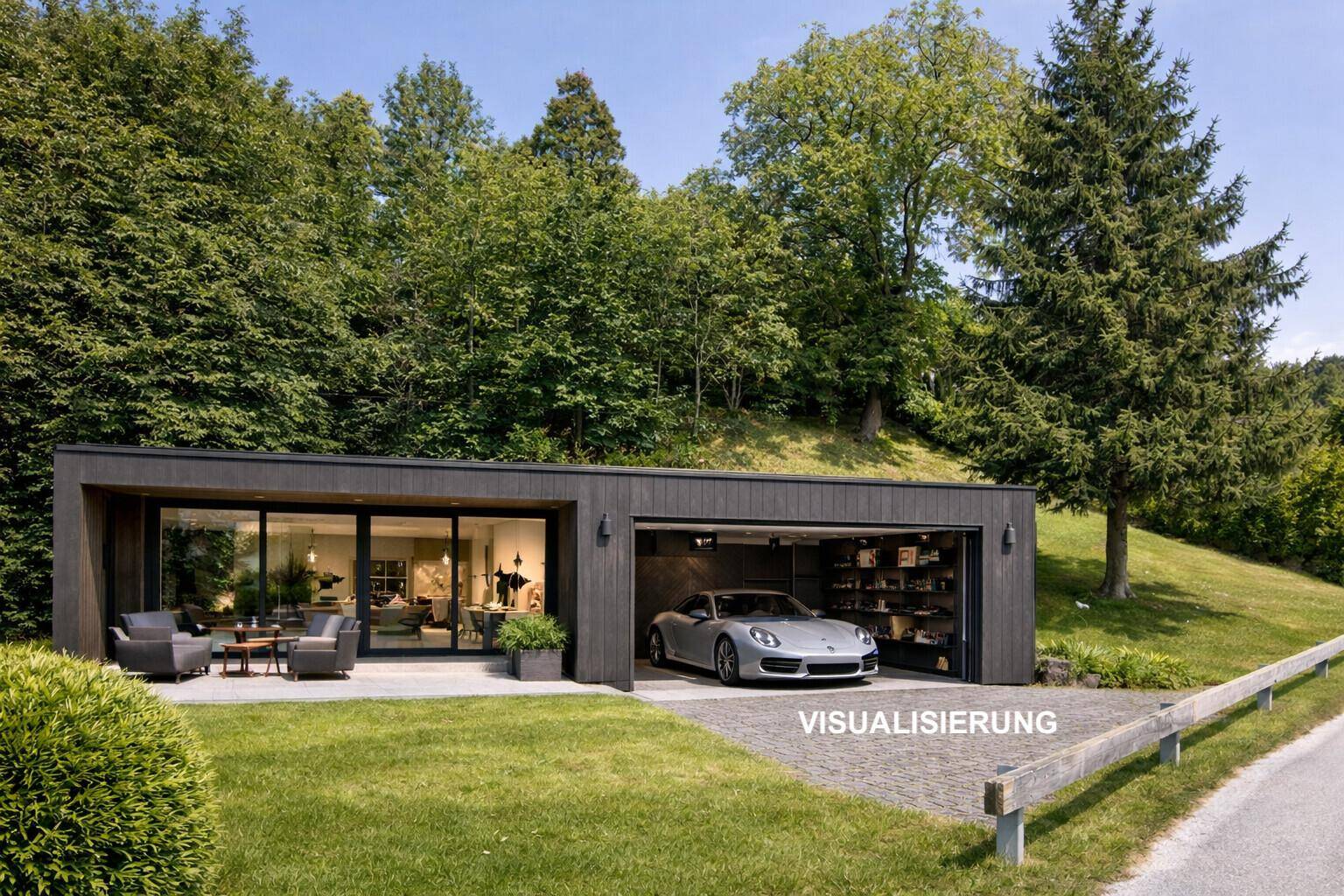 Sonniges Baugrundstück mit Ausblick – ideale Südlage in St. Ulrich bei Steyr - Ansicht 2