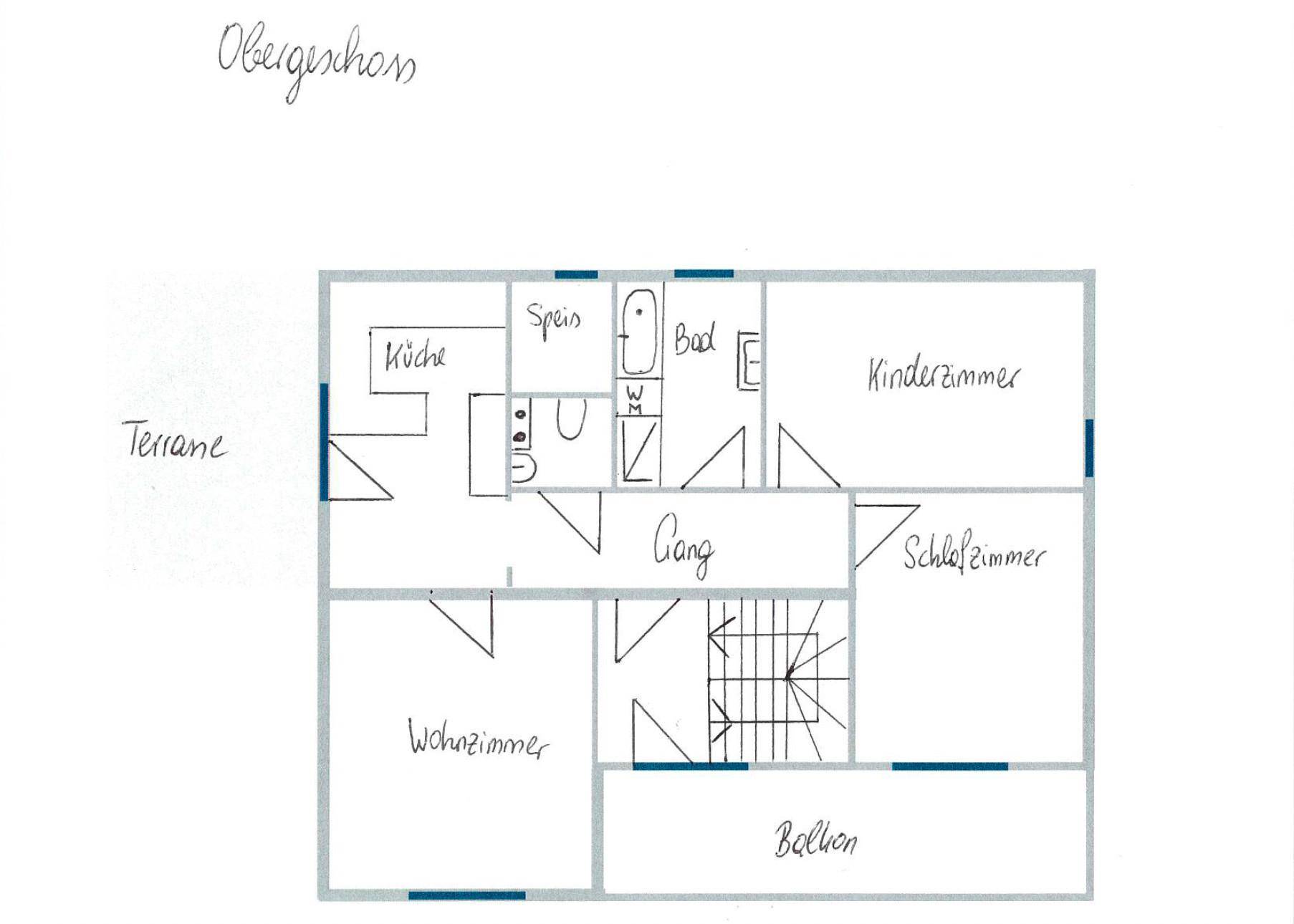 Obergeschossplan