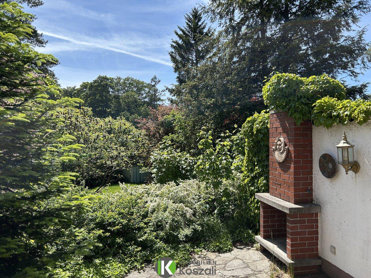 Terrassenblick Garten