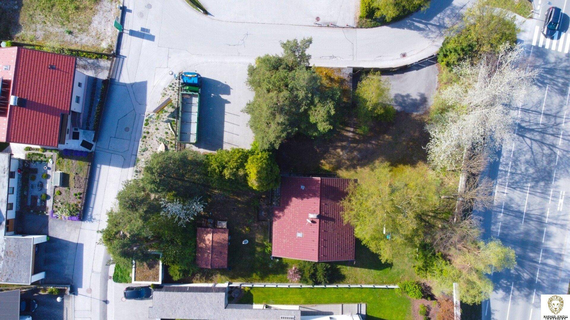 Traumhaftes Baugrundstück mit Altbestand in Tirol: 1291m² in Vomperbach - Ansicht 3