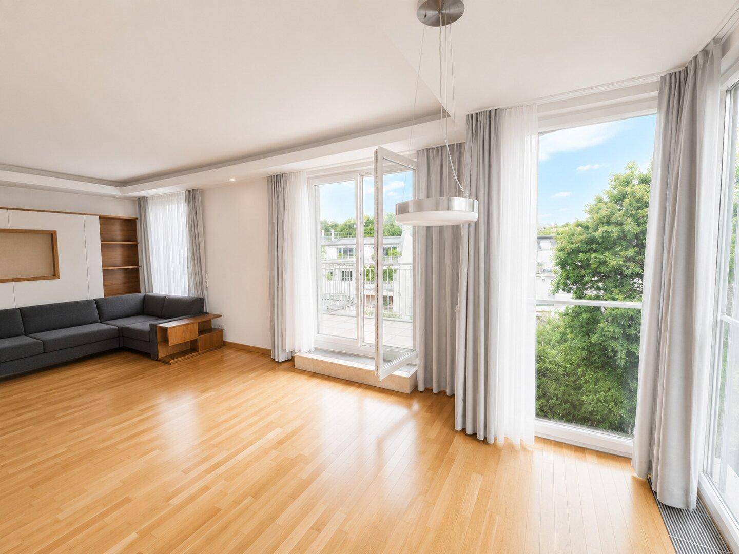 Moderne 2-Zimmer Terrassenwohnung in 1190 Wien – Top Ausstattung! - Widok 3