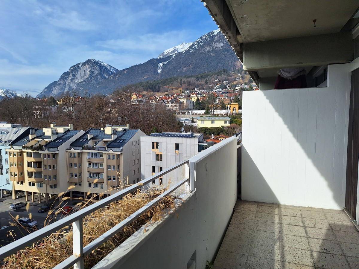 Balkon mit Westausrichtung