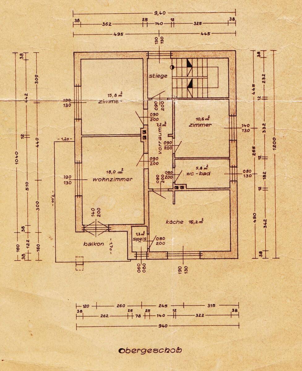 Grundriss Wohnung