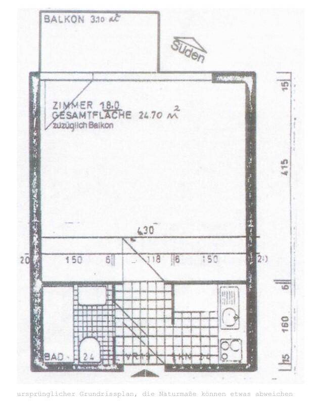 Grundrissplan