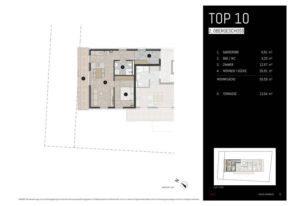 Grundriss Wohnung