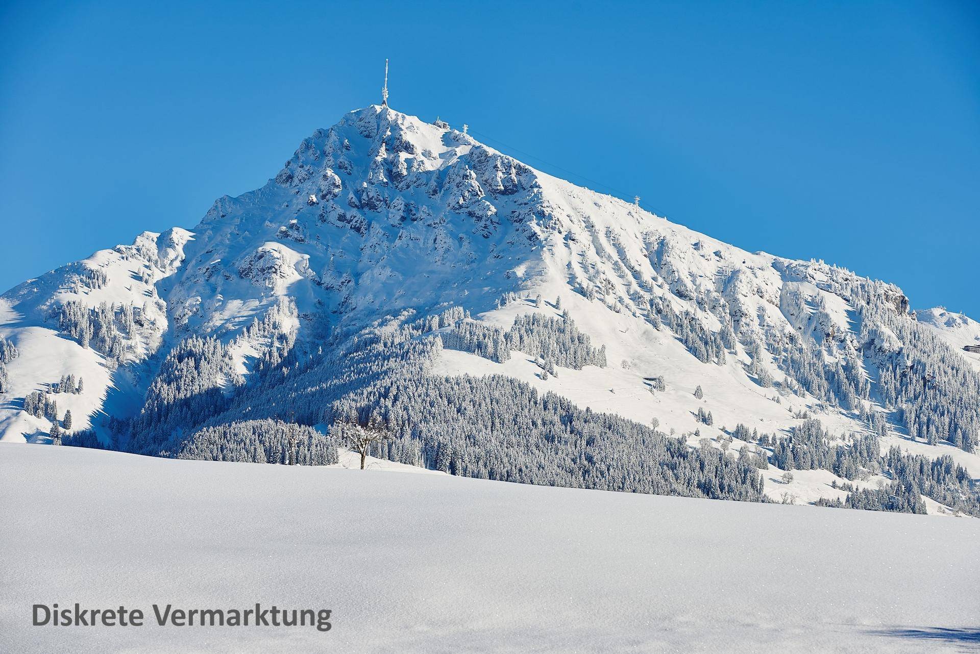 Winter - diskrete Vermarktung