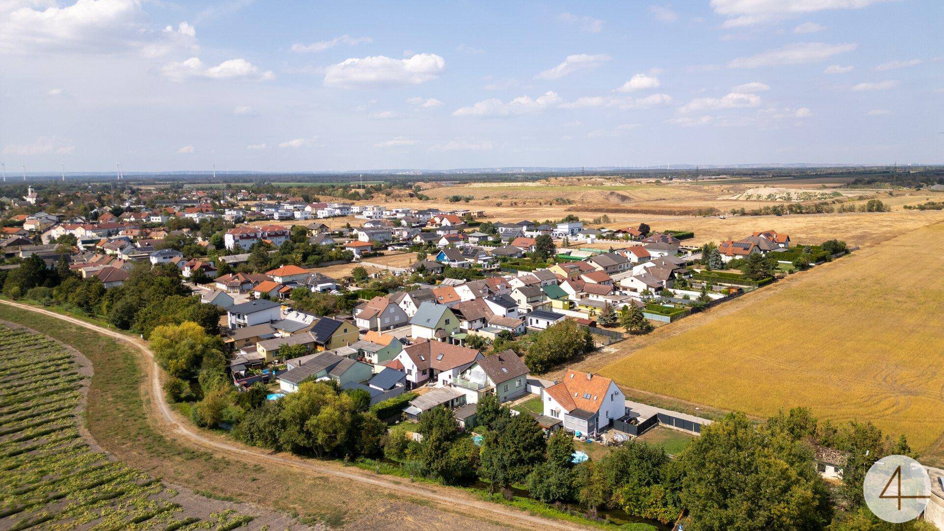 Drohnenfoto Untersiebenbrunn