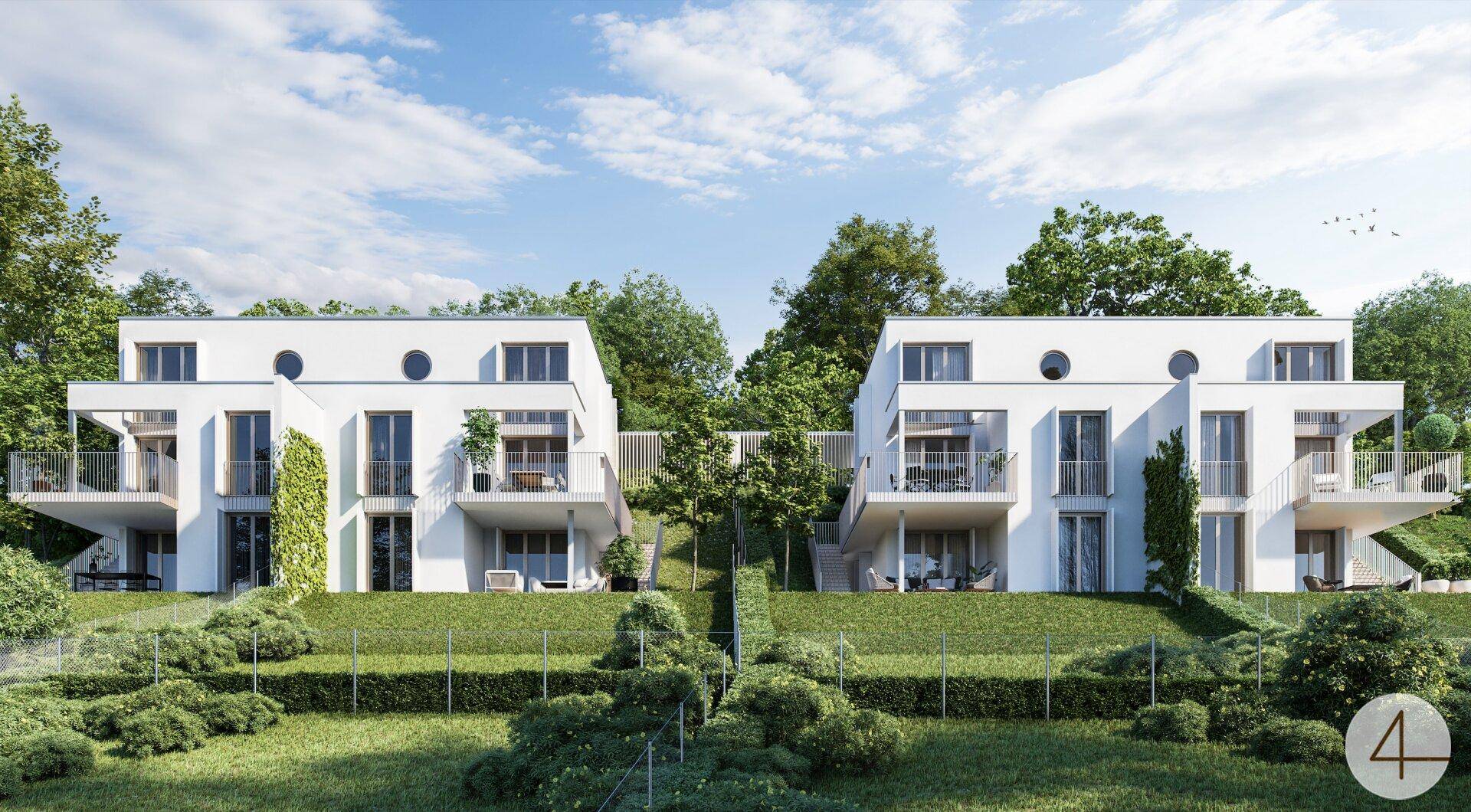 Doppelhaushälfte mit Baubewilligung ca. 729 m² | ca. 325 m² Wohnnutzfläche möglich | Eigengarten bis 235 m² | Baubewilligt - Ansicht 4