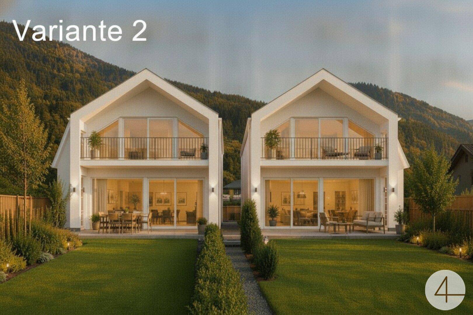 Wohnen wie im Urlaub - Stilvolles Einfamilienhaus im modernen Chalet-Stil Individuell Planbar – pohled 2
