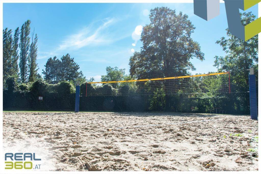 Beachvolleyballplatz in unmittelbarer Nähe