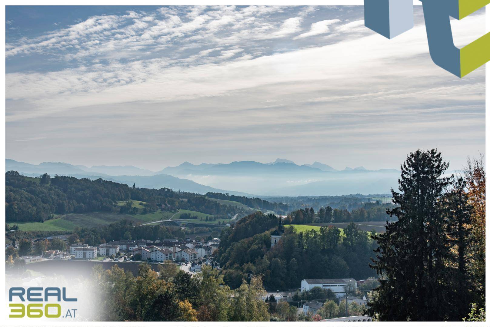 Schönes Grundstück mit wunderbarem Blick ins Alpenvorland! - Ansicht 4