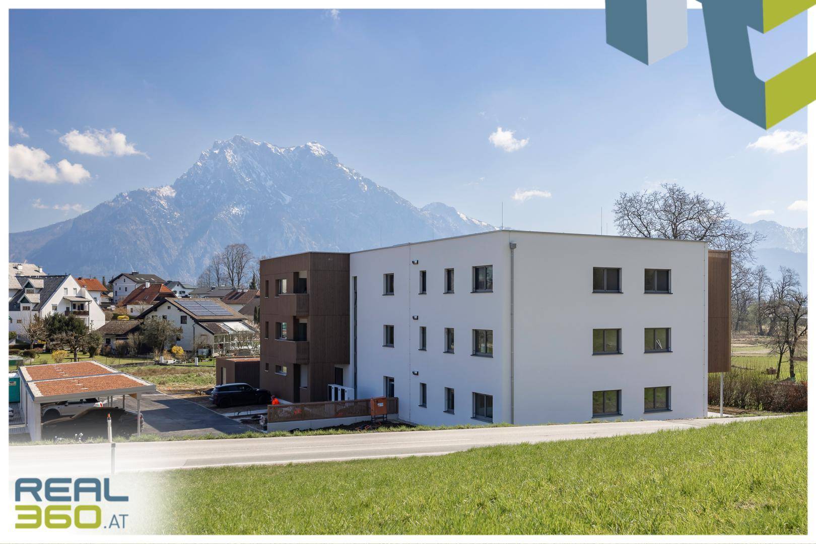 Außenansicht mit Traunstein