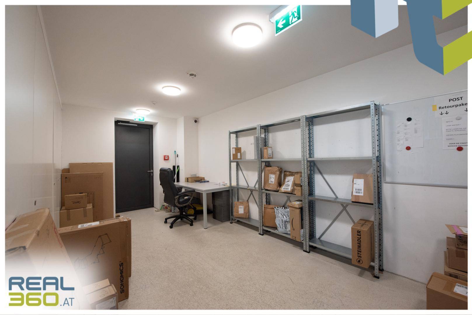Lagerraum für Pakete bei Concierge