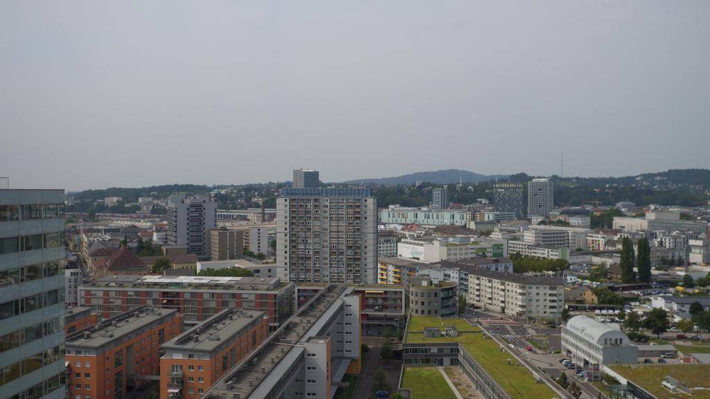 Ausblick von den Dachgeschoßen