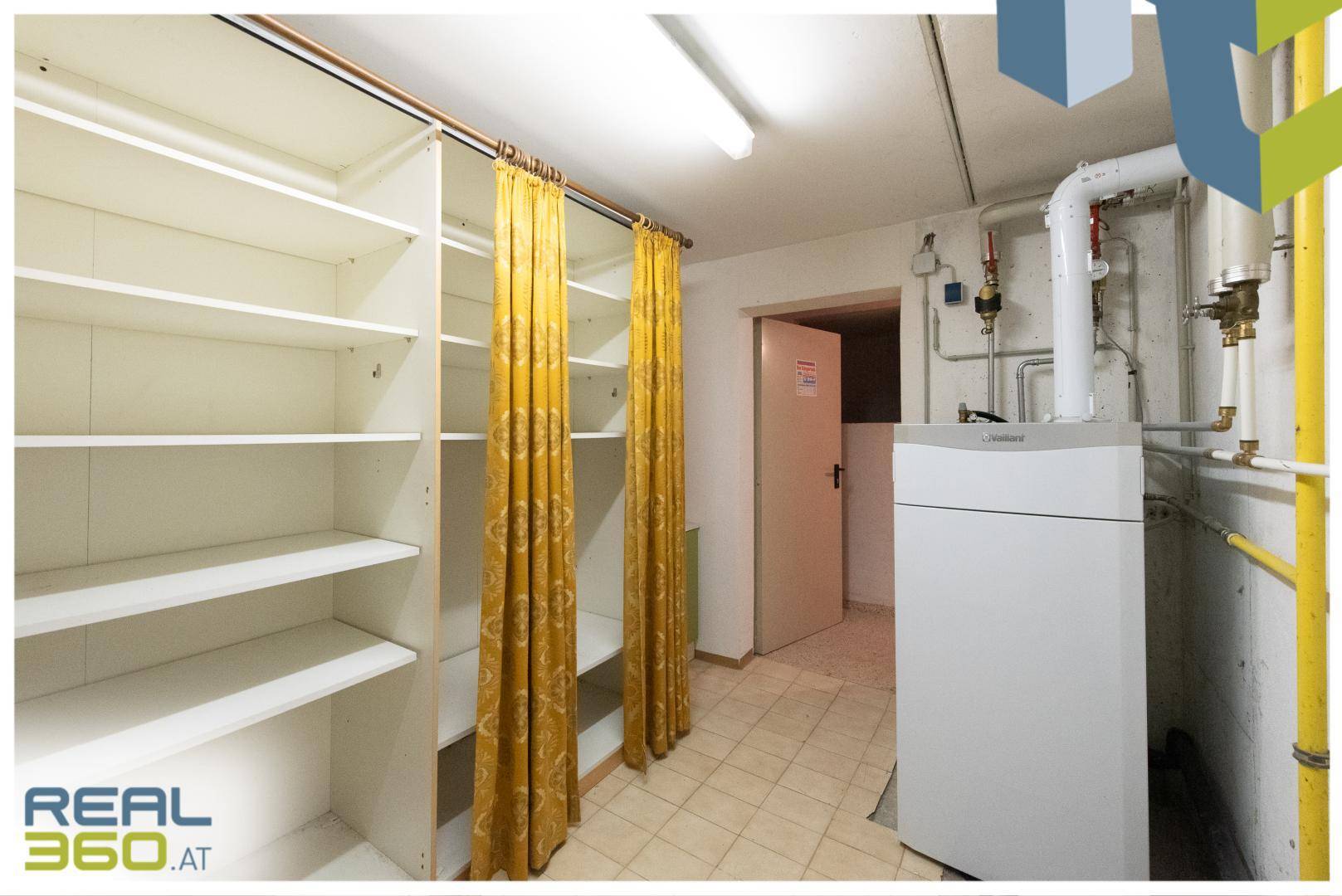 Kellerbereich mit Therme