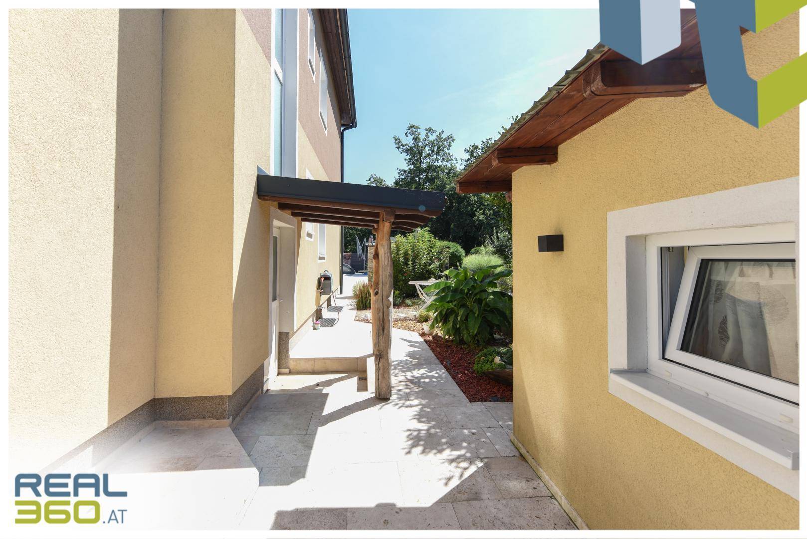 Zugang Gartenbereich