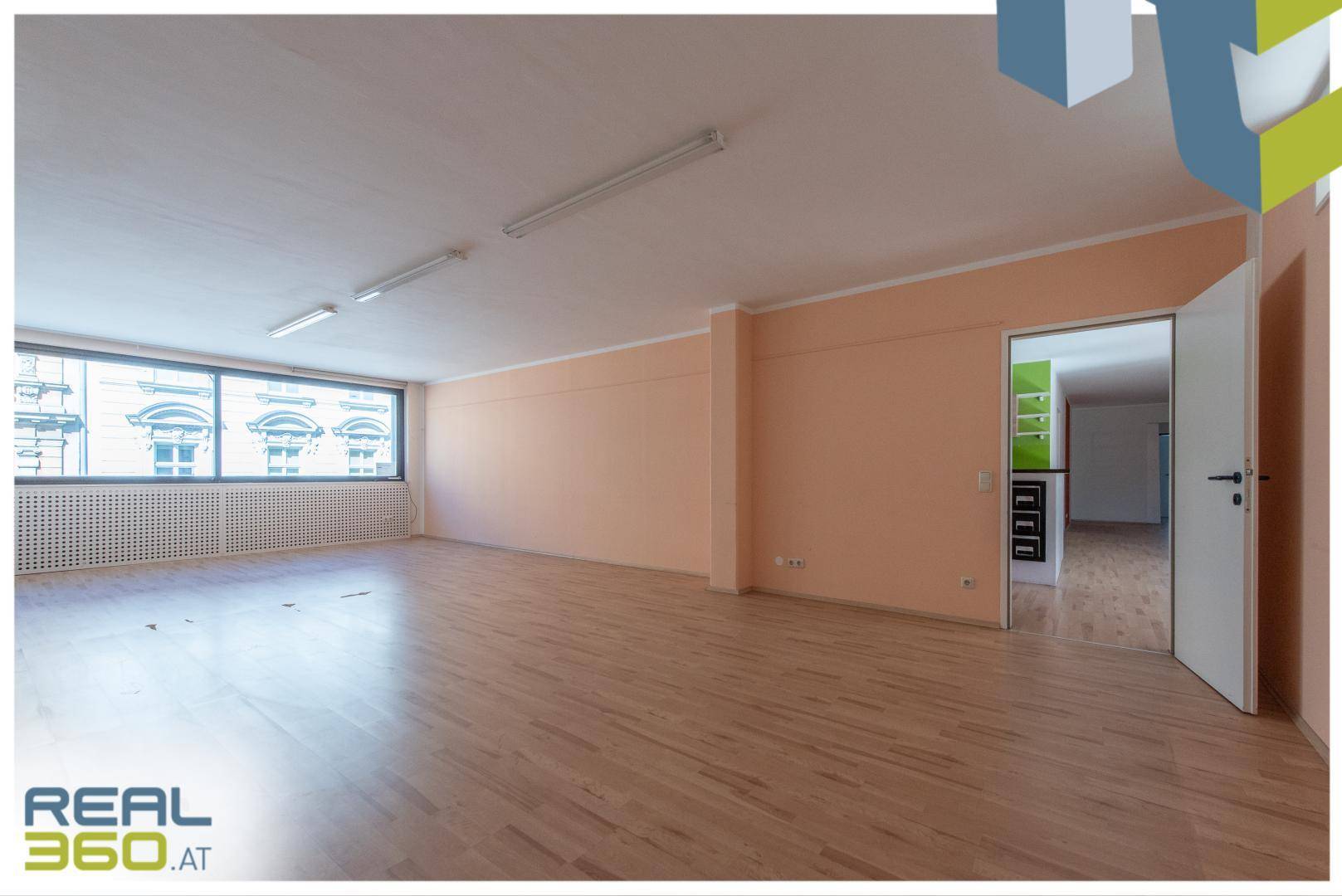 Büro-/Ordinationsfläche mit optimaler Aufteilung in Linz-Zentrum zu vermieten, Teilung der Flächen möglich! - Ansicht 3
