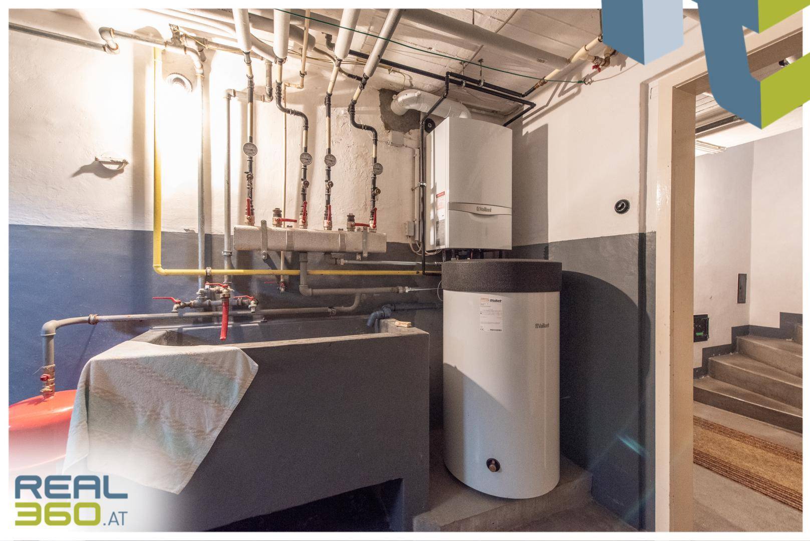 Haustechnik mit Gasthermme