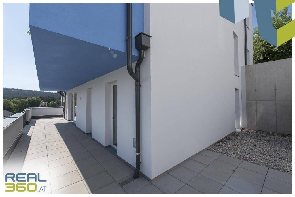 Umlaufende Terrasse