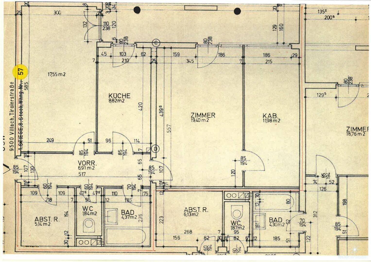 Wohnungsplan