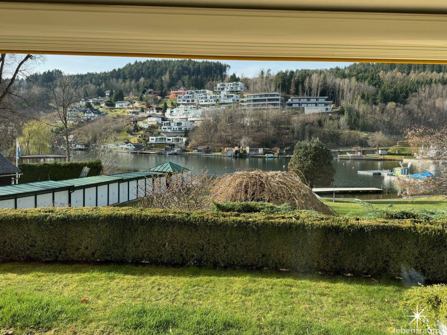 Terrasse. Seeblick.
