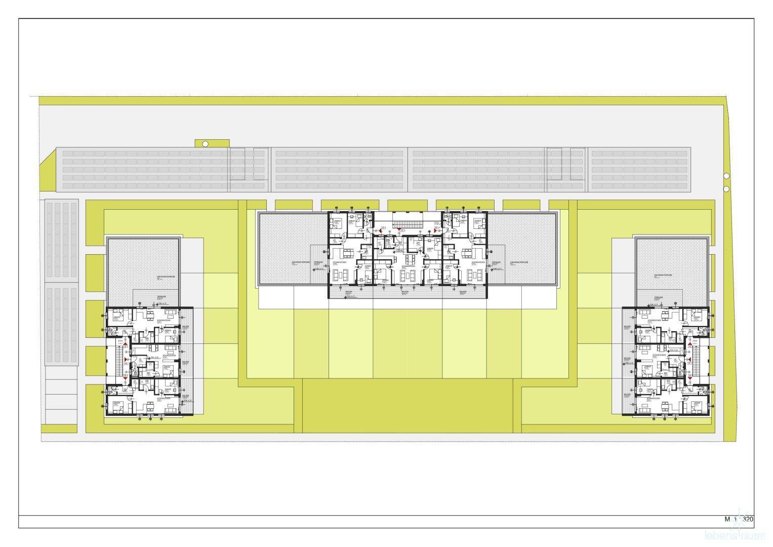 Lageplan - Obergeschoss