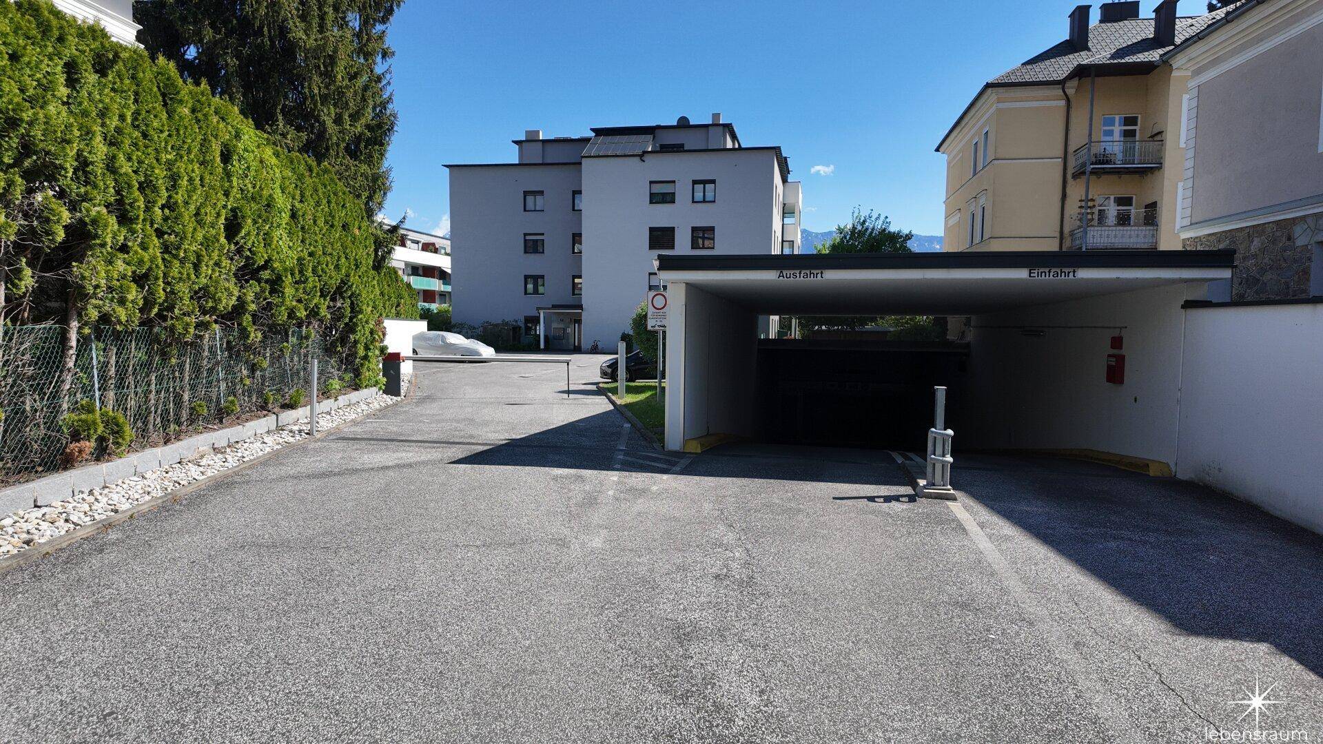 Abfahrt Tiefgarage