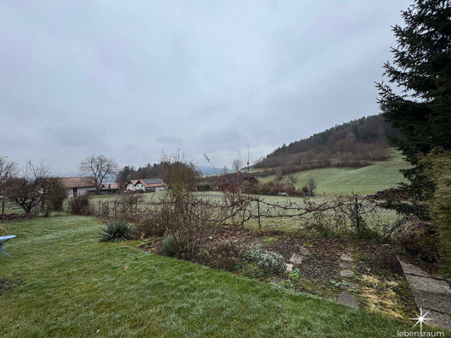 Ausblick bei Wetterstimmung