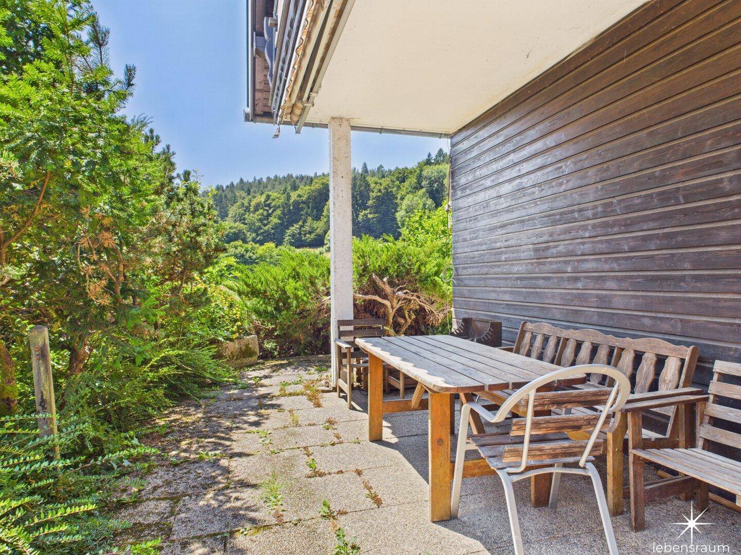 Terrasse ostseitig