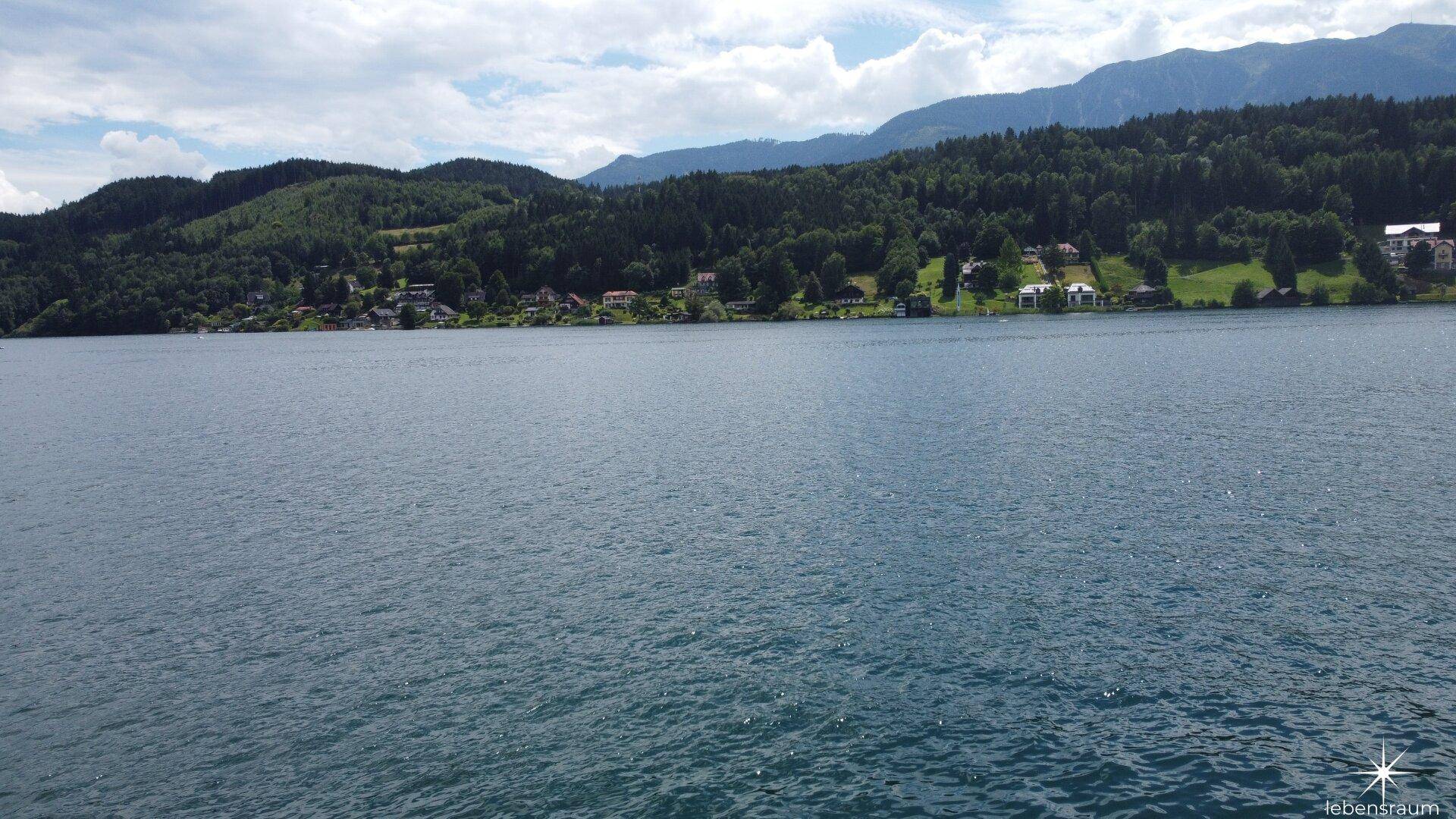 Aussicht vom Steg.