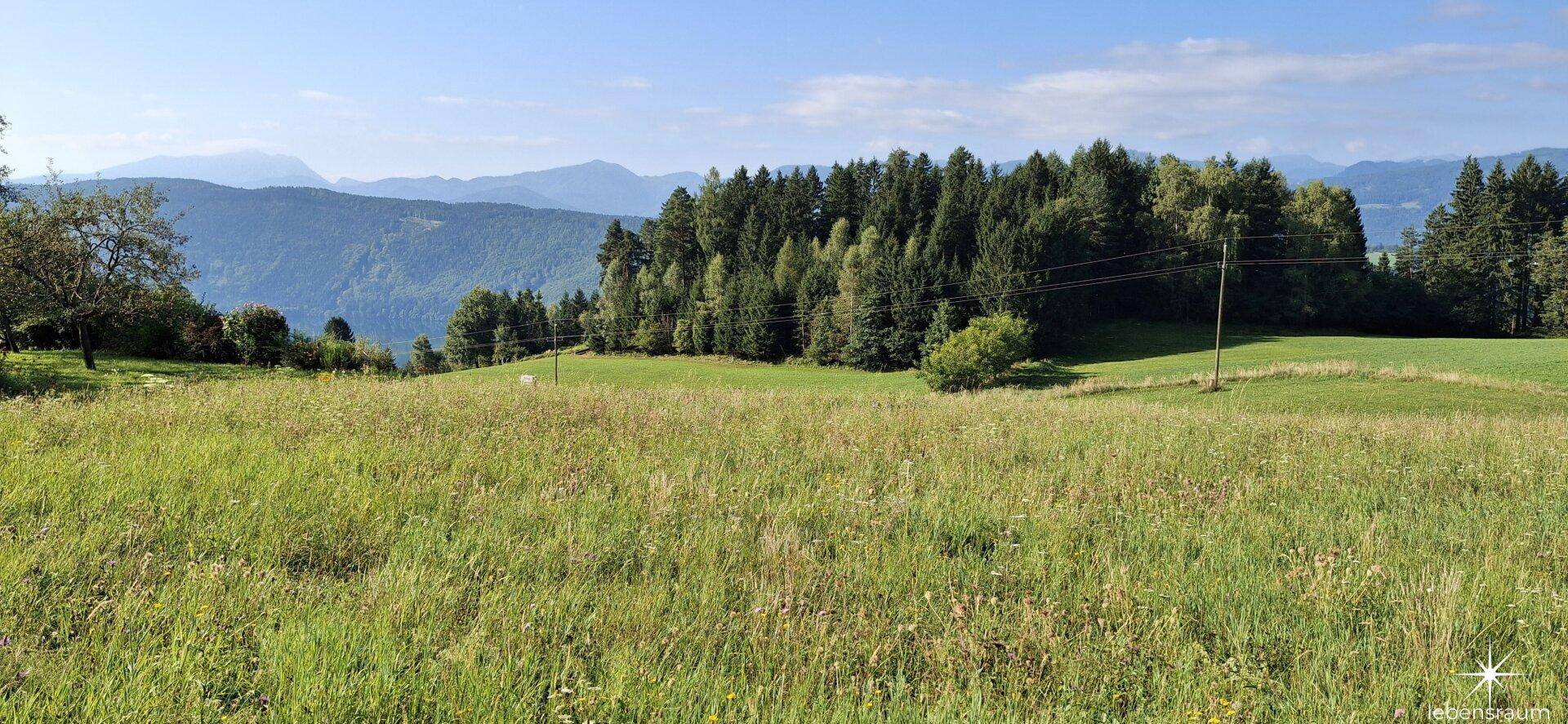 Blick Richtung Süden mit Seesicht