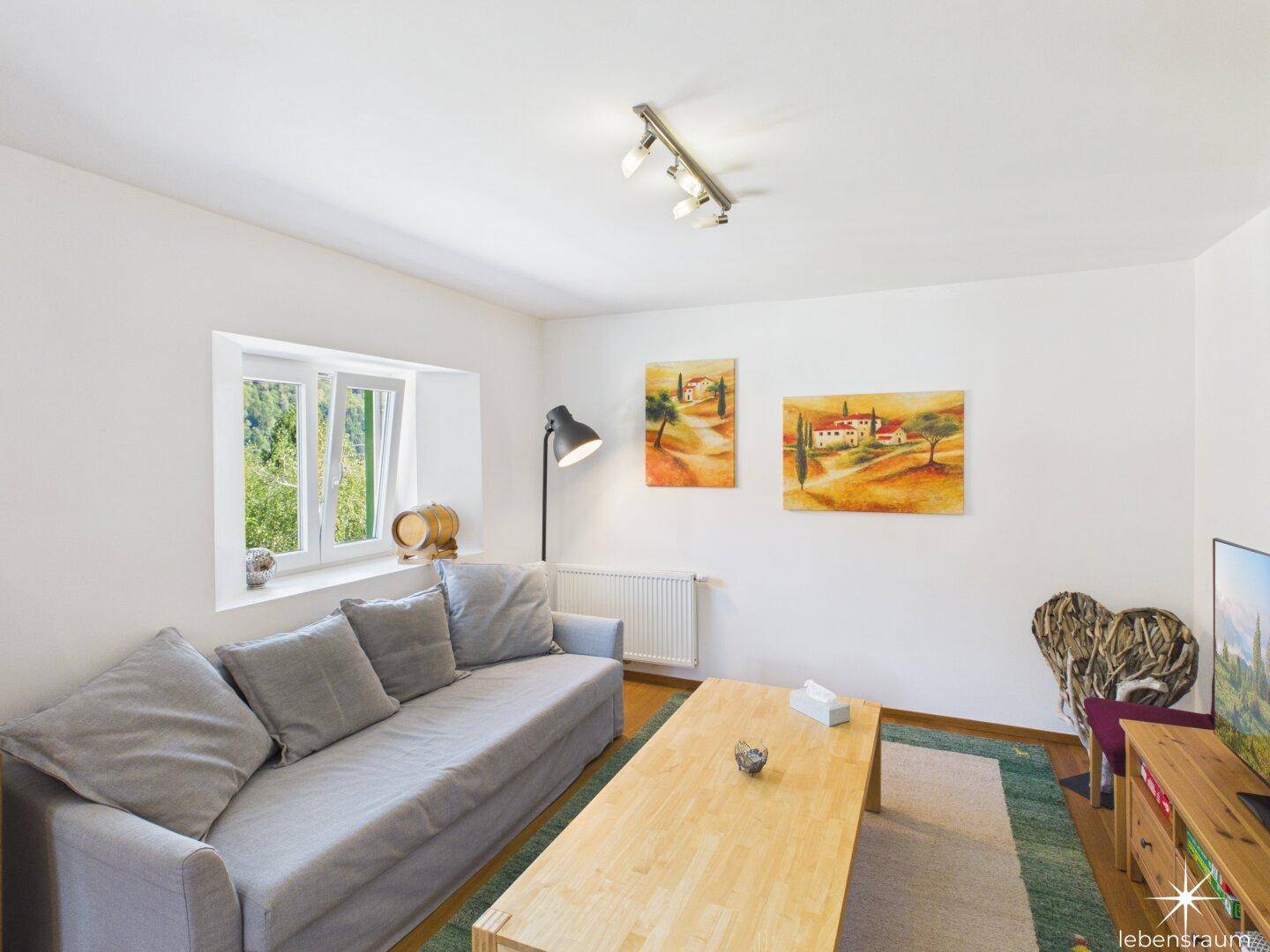 Wohnzimmer Maisonette.