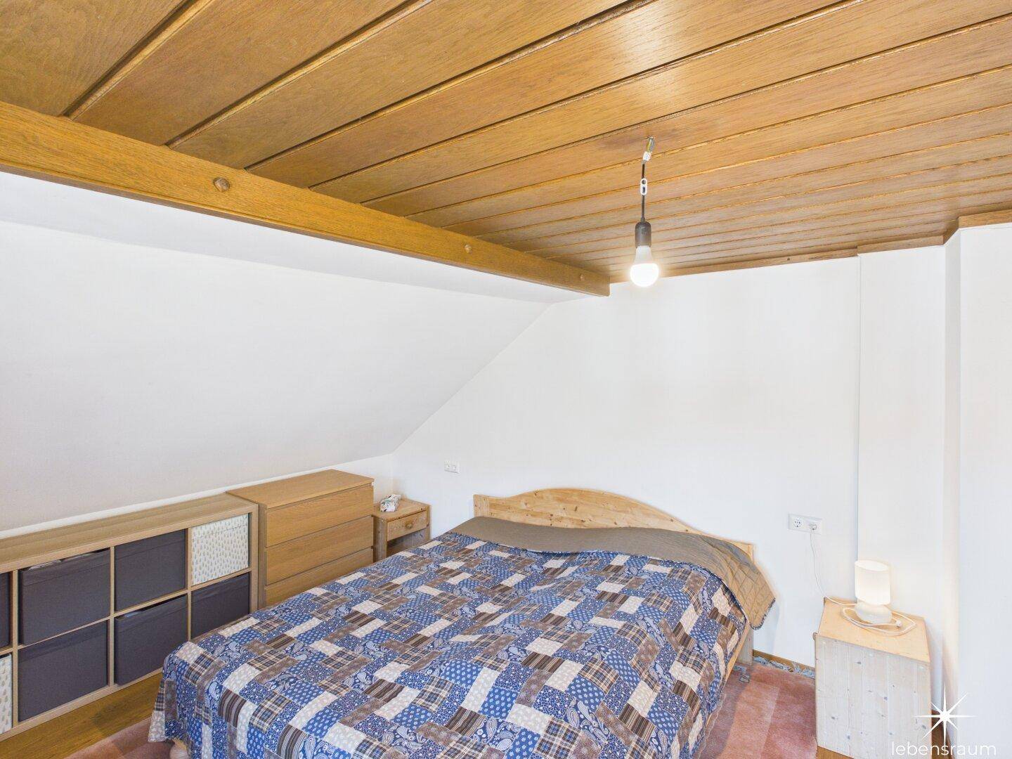 Schlafzimmer Maisonette.
