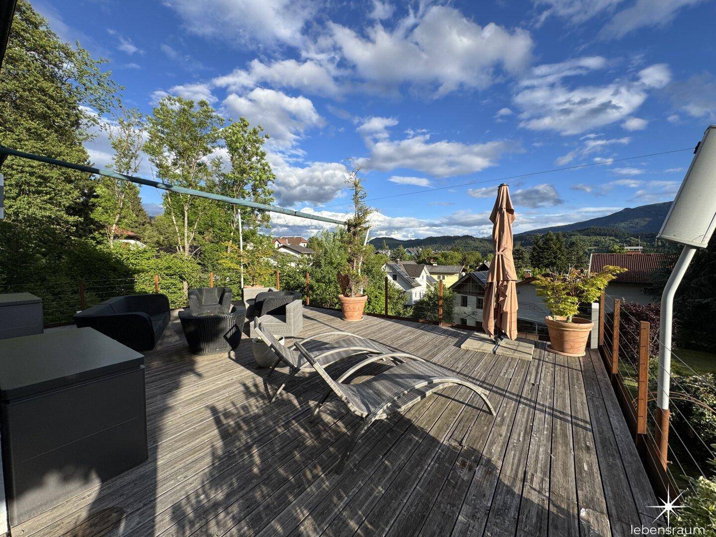 Terrasse Ausblick