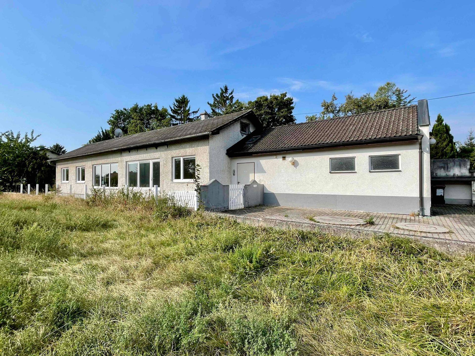 Seitenansicht Haus