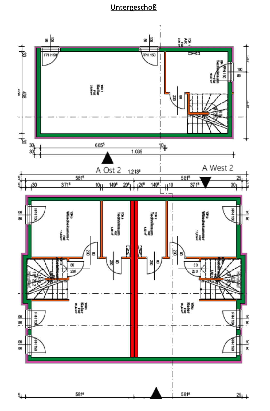 Grundriss UG