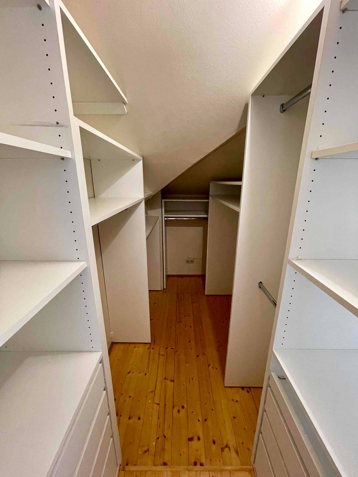 Begehbare Garderobe