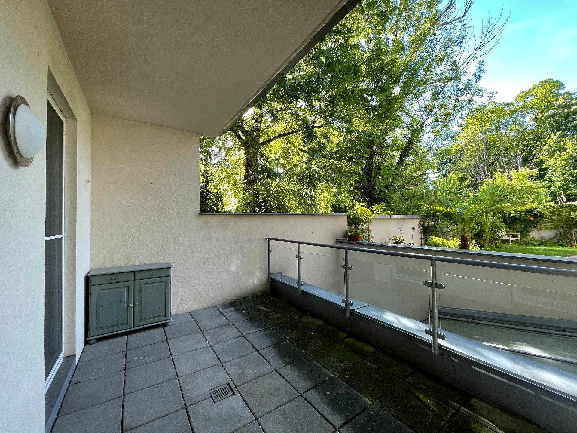 Loggia und Terrasse