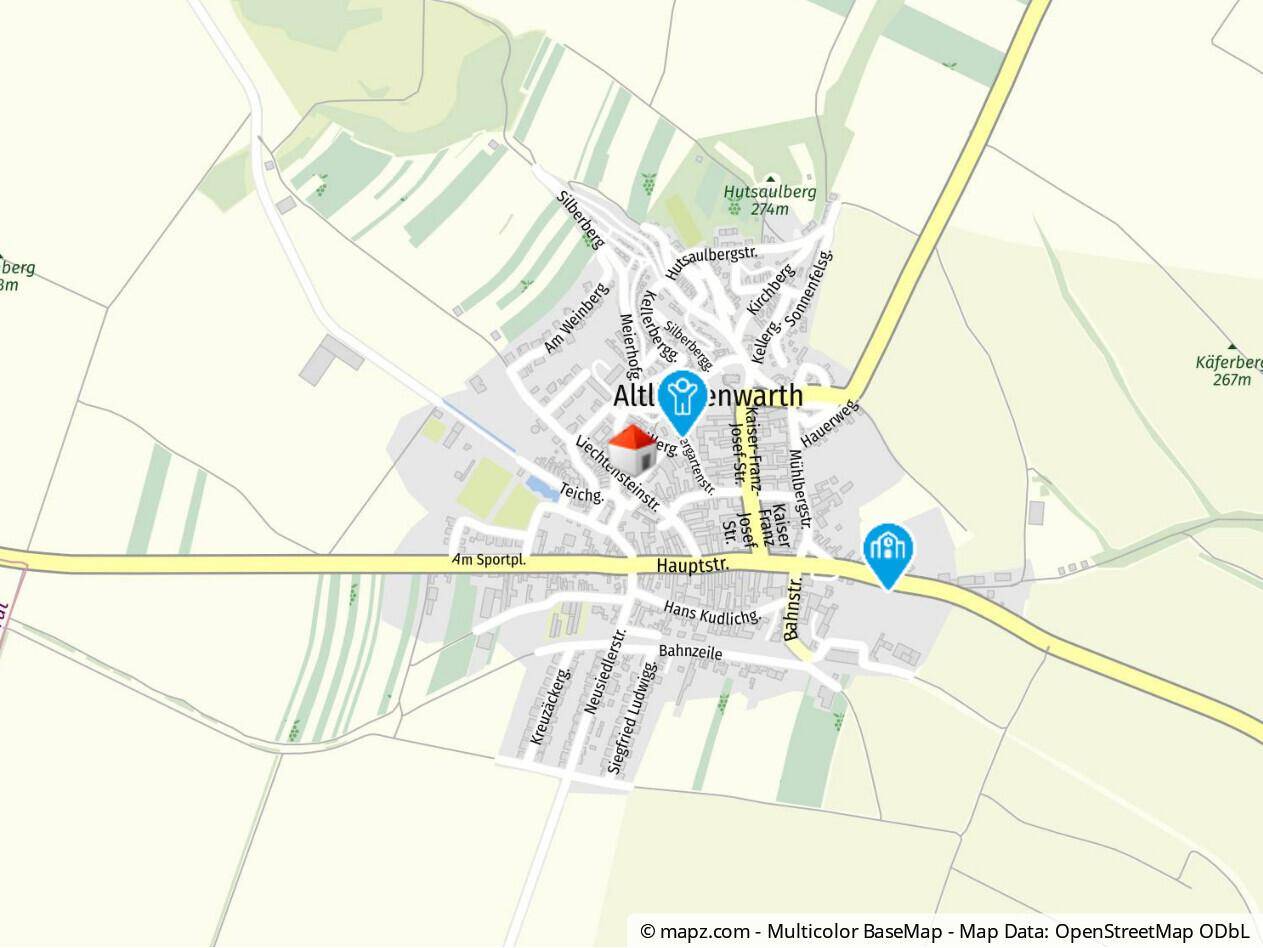 Geolyzer Kartenausschnitt