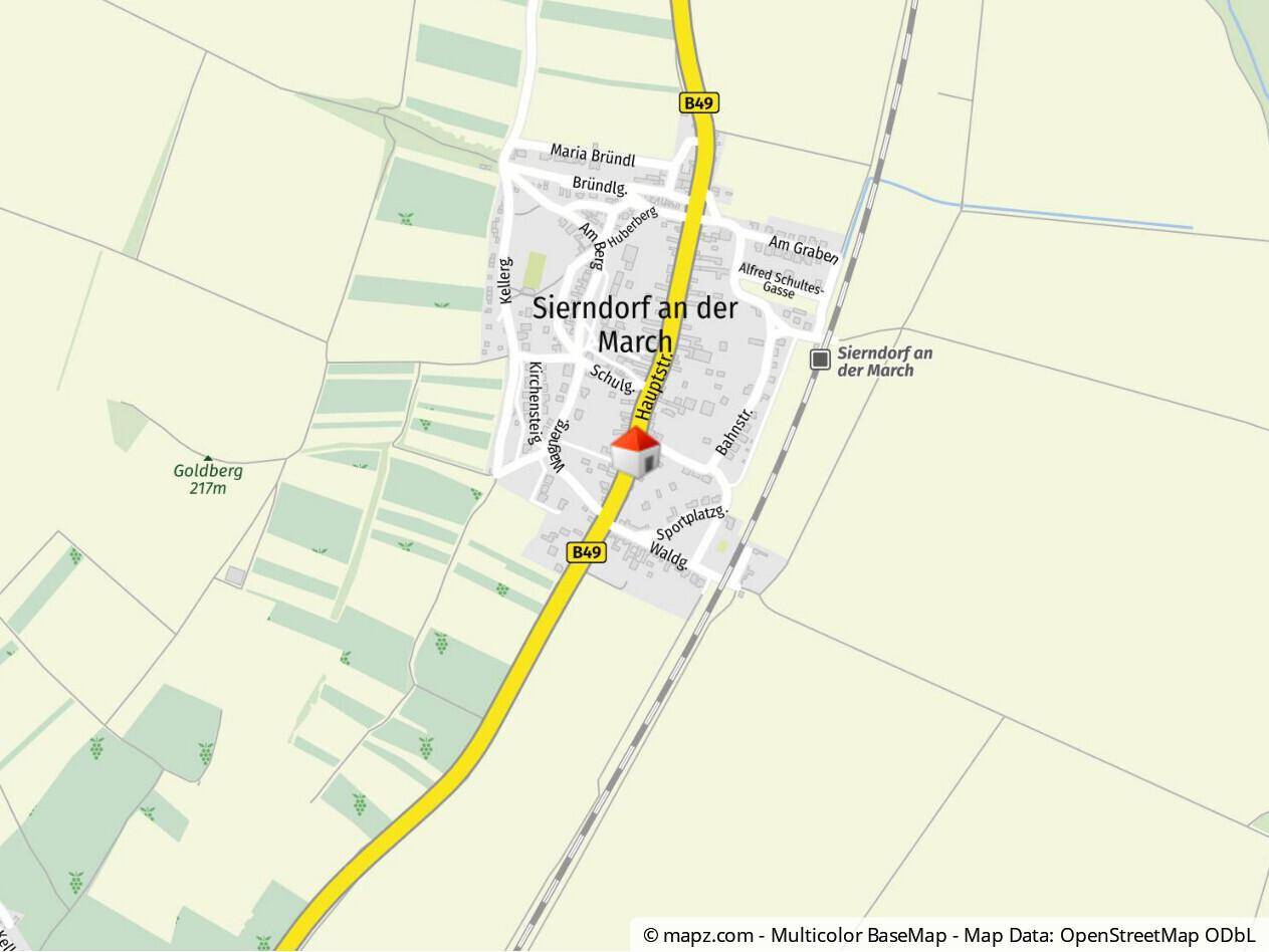 Geolyzer Kartenausschnitt