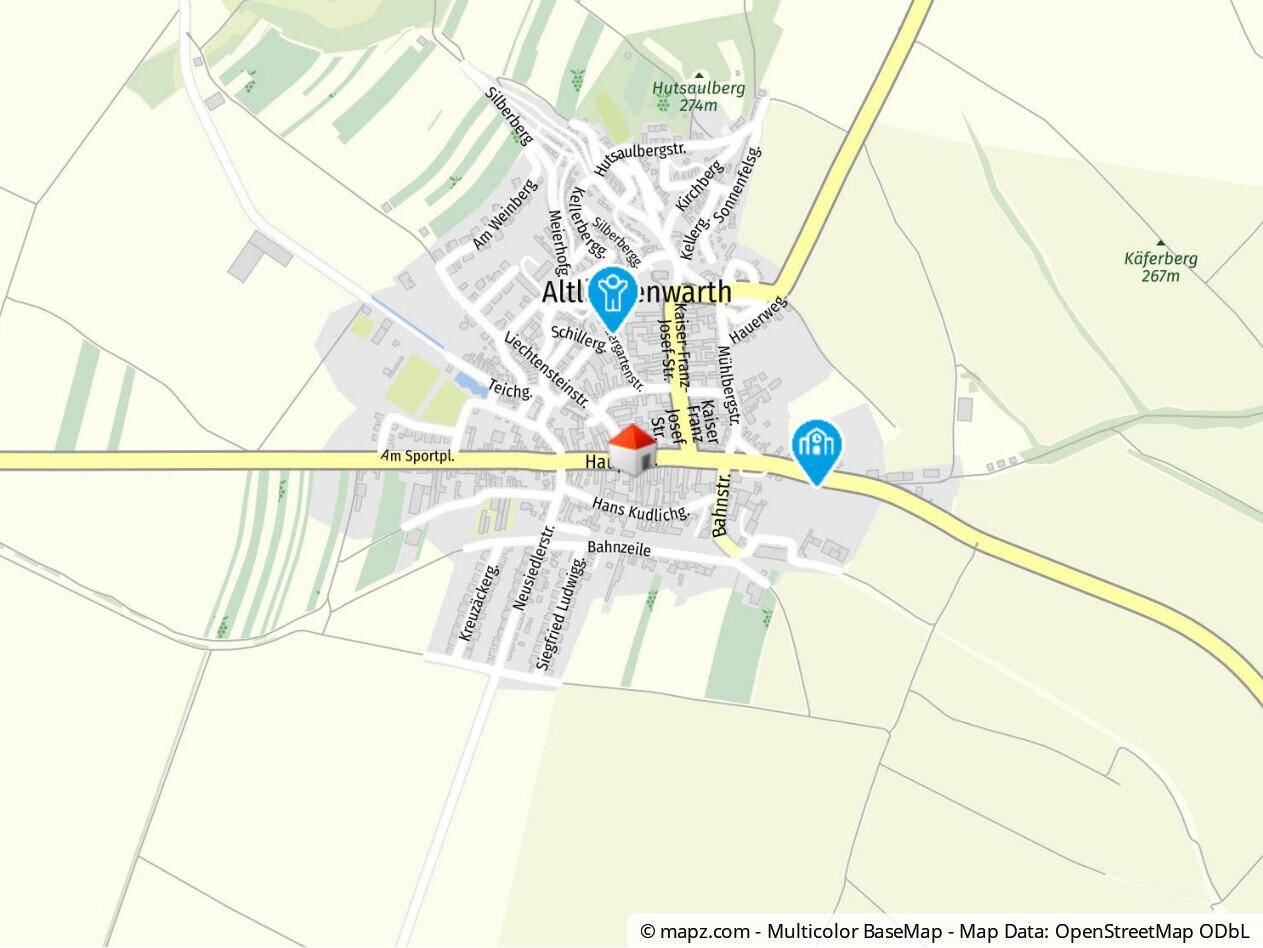 Geolyzer Kartenausschnitt