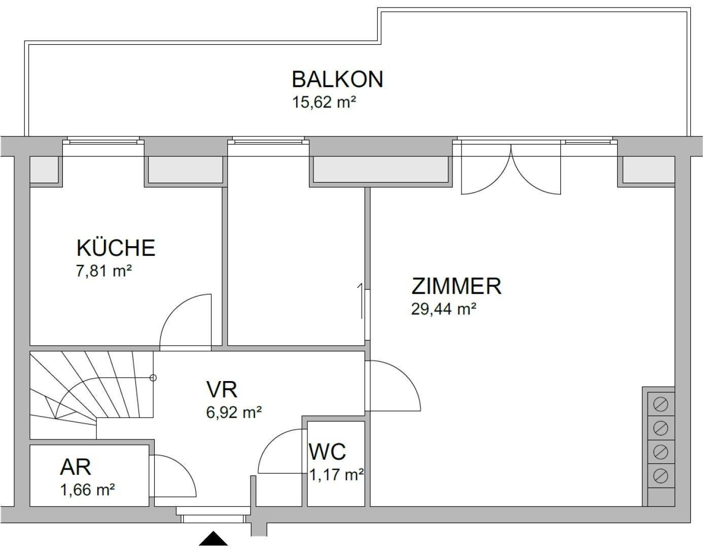 1. Dachgeschoß