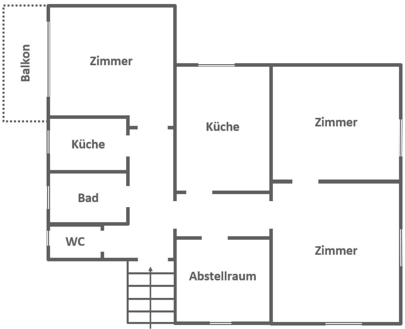 Skizze Haus