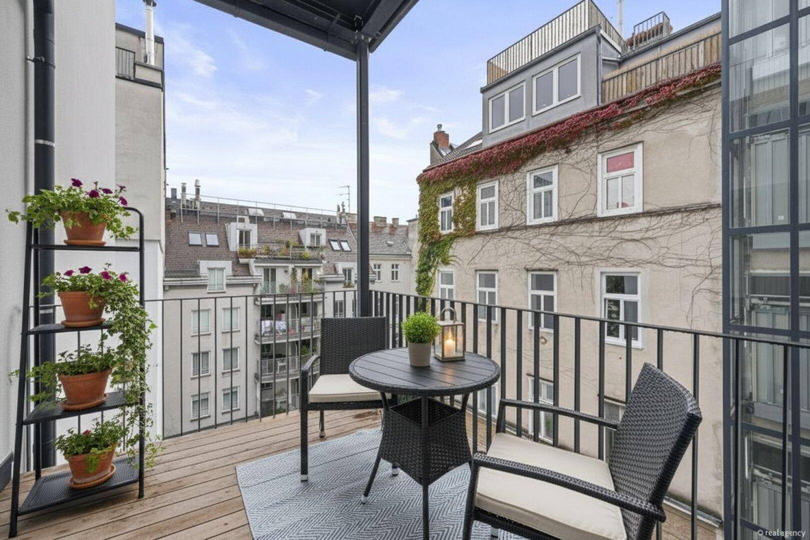 Balkon KI generiert