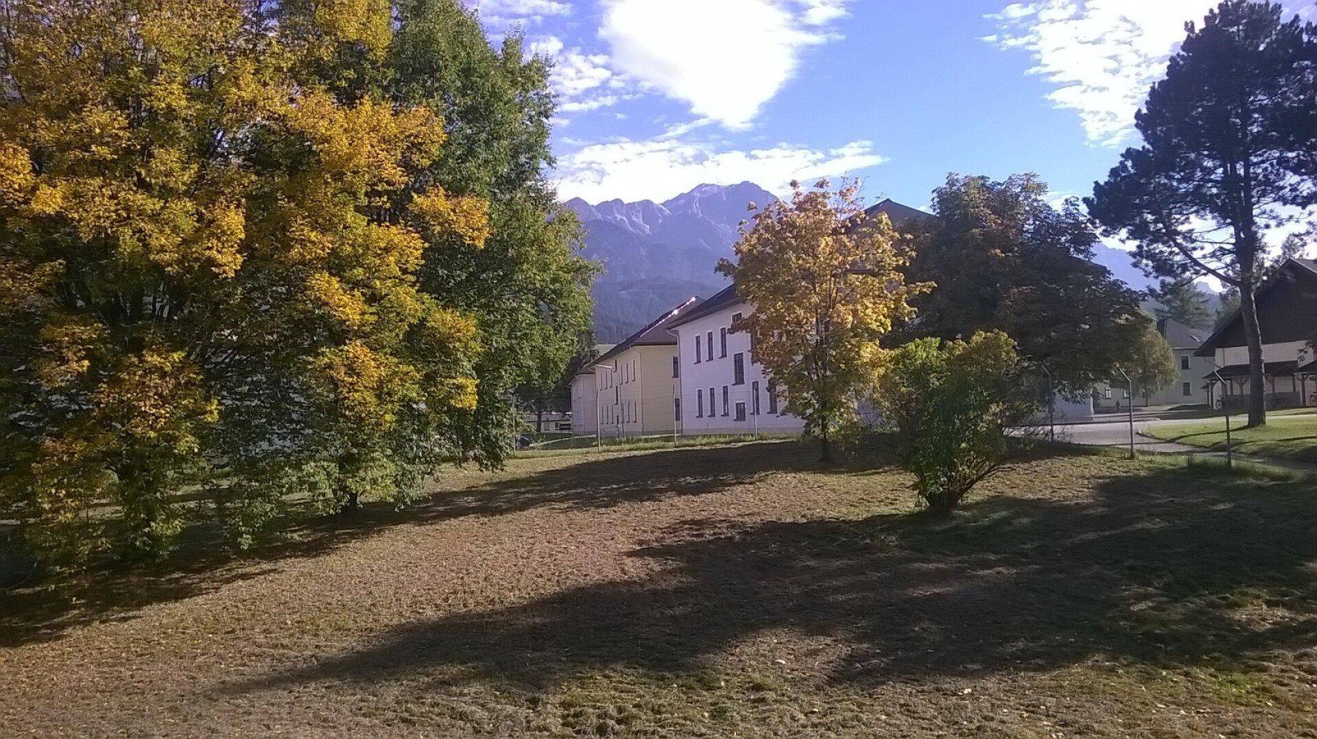 Blick aus dem Fenster
