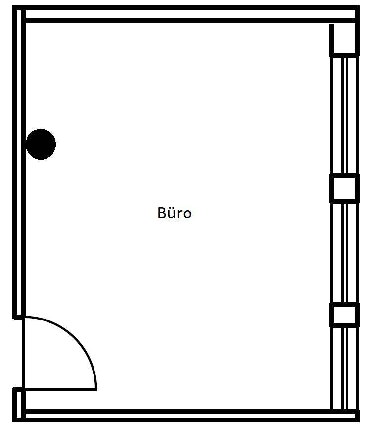 Grundriss ohne Maßstab